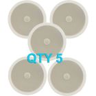 5x Ceiling Speaker With Directional Tweeter C8D 120w 8" Inch White 