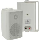 3INCH 60W White Wall Mount Bookshelf Speaker, 952.710