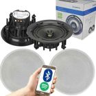 Adastra Bluetooth 6.5inch in Wall Ceiling Wireless Speakers Pair Bedroom Kitchen