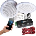 12V Wireless Bluetooth Audio Stereo Caravan Motorhome Camper Speaker Kit