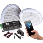Bathroom Wireless Bluetooth Amplifier B429bl B3 2x 5inch White Ceiling Speakers