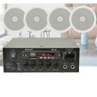Bluetooth 4x Ceiling Speaker Kit System +Amplifier Restaurant Cafe Bar Home