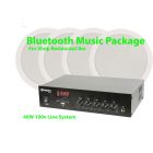 Background Music Ceiling Speaker System Bluetooth Amp Restaurant Shop Bar B