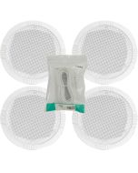 4x Ceiling Wall Surround HIFI Sound Speakers White,10M Cable 100.031B