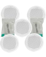 5x in Ceiling Wall Surround Sound Speakers &Cables 100.031B