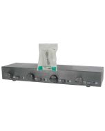 4 Zone Speaker Selector With Volume Control, Switch Box Hifi Stereo Distribution 128.303 B
