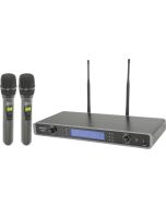 Citronic RU210-H Dual UHF Handheld Wireless Microphone System