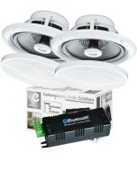 30w Bluetooth Stereo Amplifier, Ceiling Speaker Kit, Free Cables b425bl B1