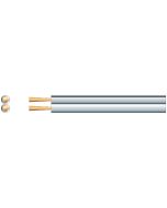 Mercury Heavy Duty Fig 8 Speaker Cable 2 X (42 X 0.18mm Dia)