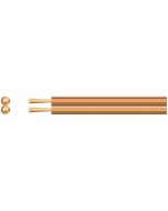 Mercury Economy Transparent Speaker Cable 2 X (79 X 0.2mm Dia)