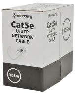 Mercury Cat5e U/utp Network Cable 305m Grey
