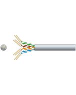Economy U/UTP Network Cable, Grey, 305m, 808.021 Mercury