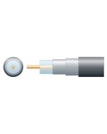 Mercury Eco Rg6 Air Spaced Pe Coaxial Cable With Aluminum Braid - 100m Black