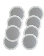 8x Bosch 6" 100V Ceiling Speakers for Cafe Restaurant Pub Shop