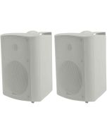2x Adastra White 120w Indoor Wall Mount 952.716 Background Speakers bc6v-W 6.5in