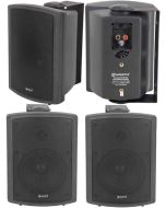 4x Weatherproof Outdoor Garden Speakers 130w 952.963 B2