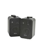 Adastra B30v-b 100v Line Speakers 4" 30w Black Pair