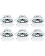 6X 5" Moisture Resistant Ceiling Speakers 80W 8ohm Bathroom Or Kitchen B402A B
