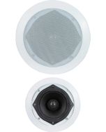 e-audio B410A 6.5" Round Ceiling Speakers With Directable Tweeter 120W