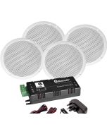 Bluetooth Bathroom Speakers and Amplifier kit, b428bl B2
