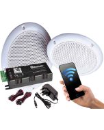Bathroom Wireless Bluetooth Amplifier B429bl B3 2x 5inch White Ceiling Speakers