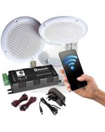 Bathroom Kitchen Ceiling Speakers and Wireless Bluetooth Amplifier System