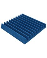 60 X 60 X 5cm Foam Acoustic Tiles (Pack of 8) (Colour Electric Blue)