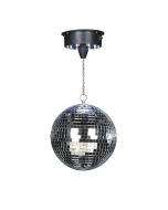 Cheetah 8 Inch Mirror Ball Kit, Built in LED lights