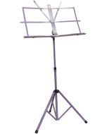 Njs Adjustable Folding Sheet Music Silver Tripod Stand