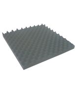 Grey Acoustic Foam Tile 50 x 50cm Sound Proofing for Studios
