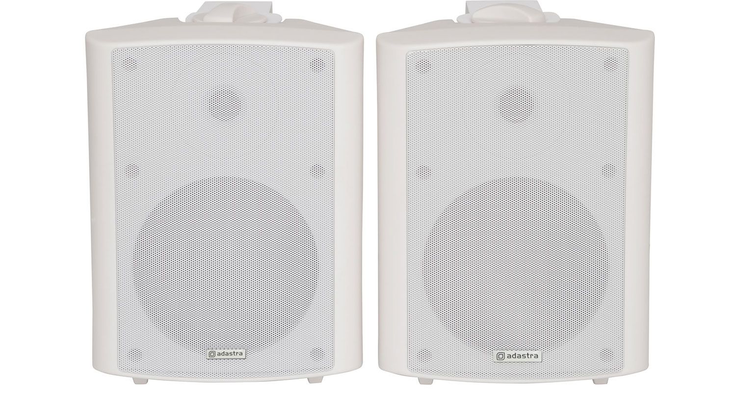 Adastra Bc6-w Bc6w 6.5inch Stereo Speakers White Pair Pair
