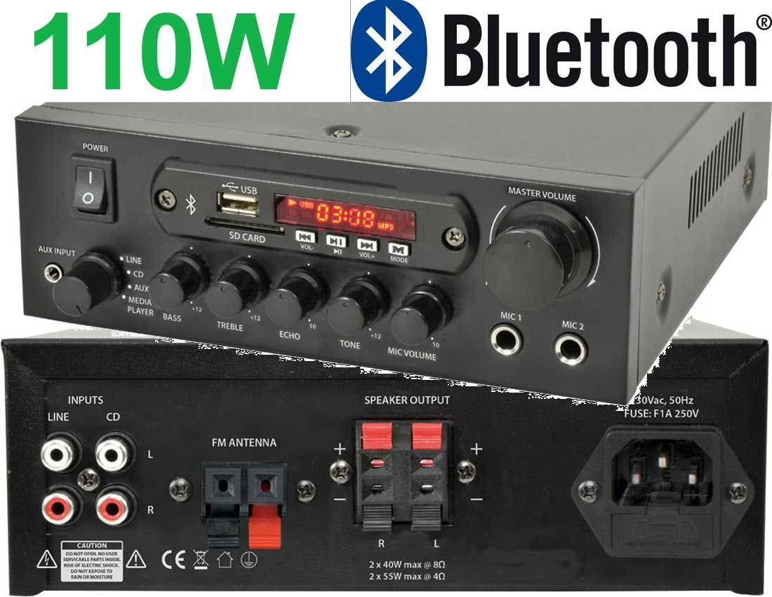 110W Mini Bluetooth Amplifier 103.122 B2