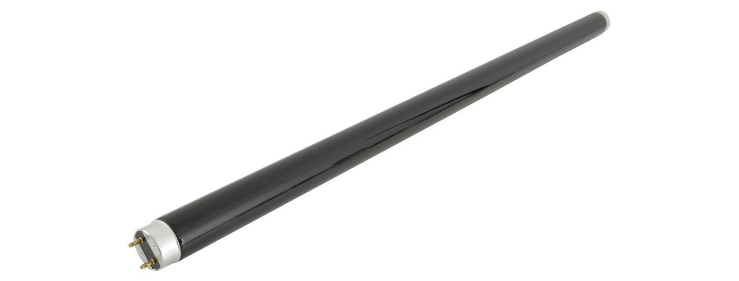 Qtx Uv600 Black Light Fluorescent Tube Standard 600mm 18w