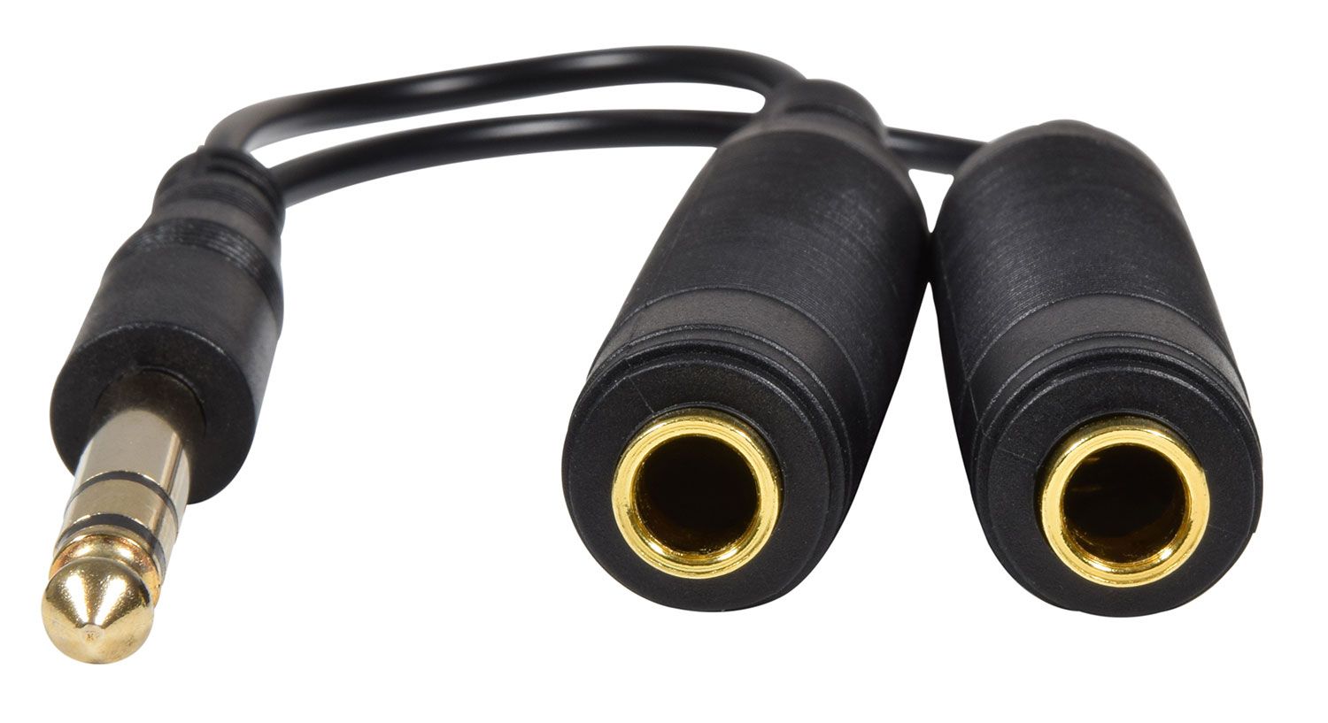 Avlink 6.3mm Headphone/audio Splitter Lead 0.2m