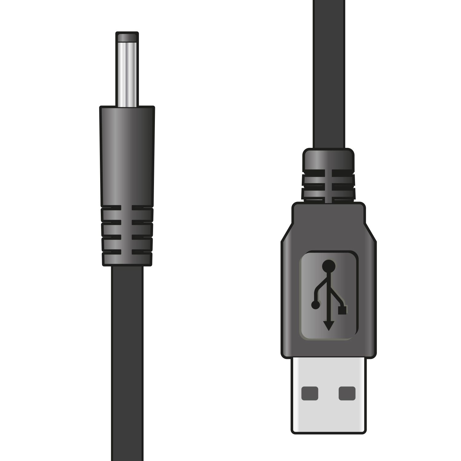 Avlink Usb2.0 To 1.35 X 3.5mm 5v Dc Plug Power Lead 1m (bulk)