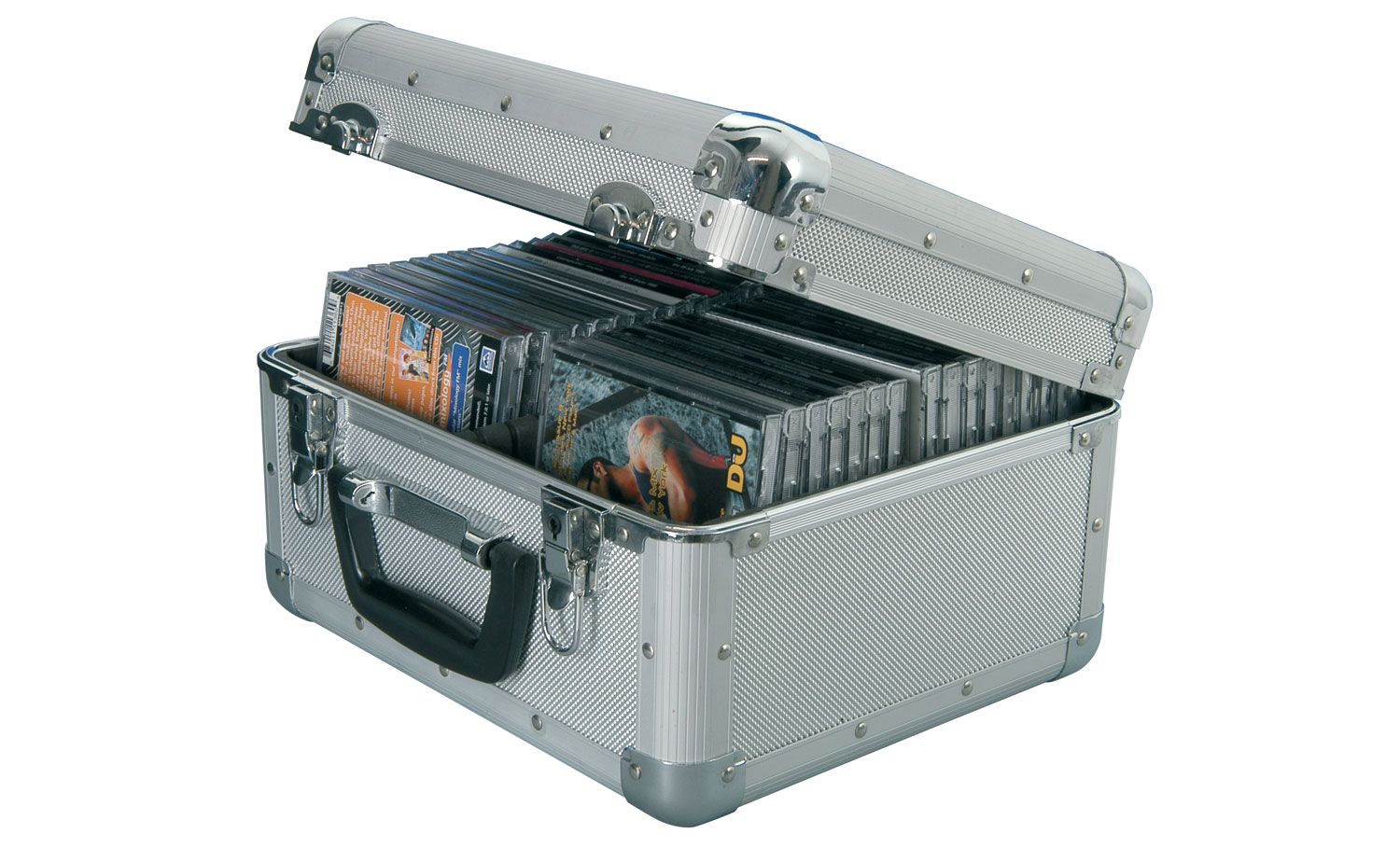 Citronic Cda:40 Aluminium Cd Flight Case 40 Cds.