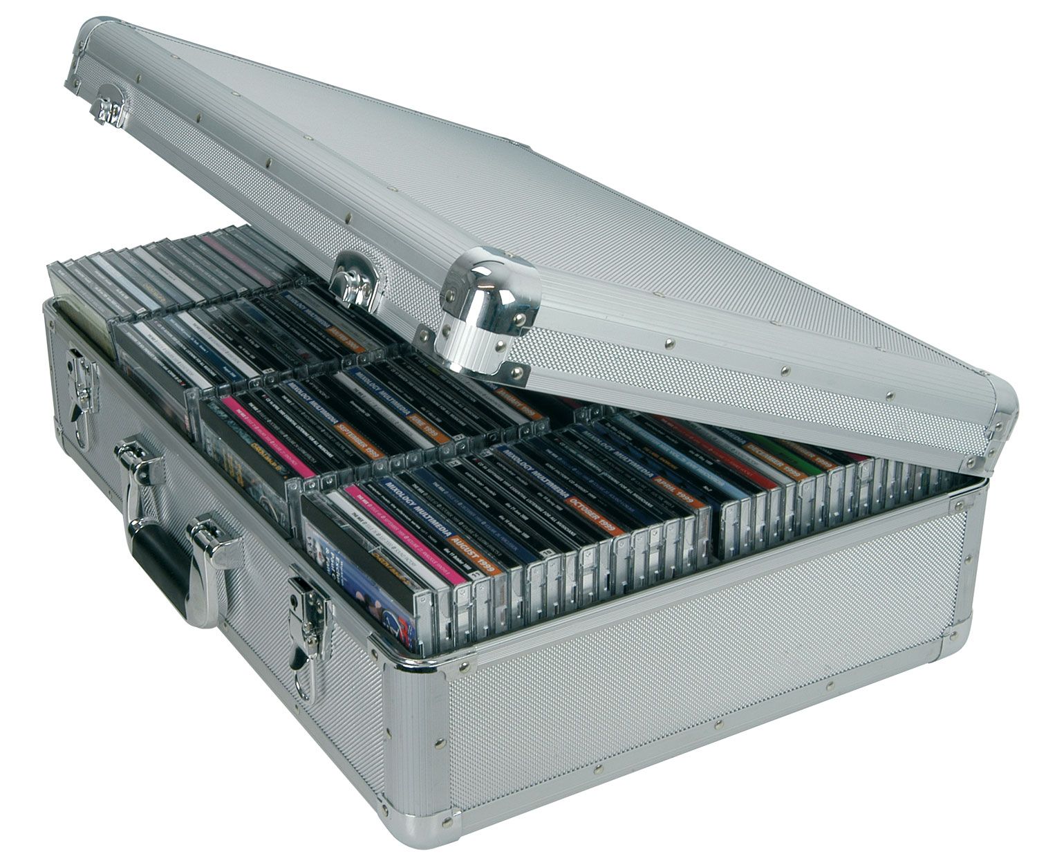 Citronic Cda:120 Aluminium Cd Flight Case 120 Cds.