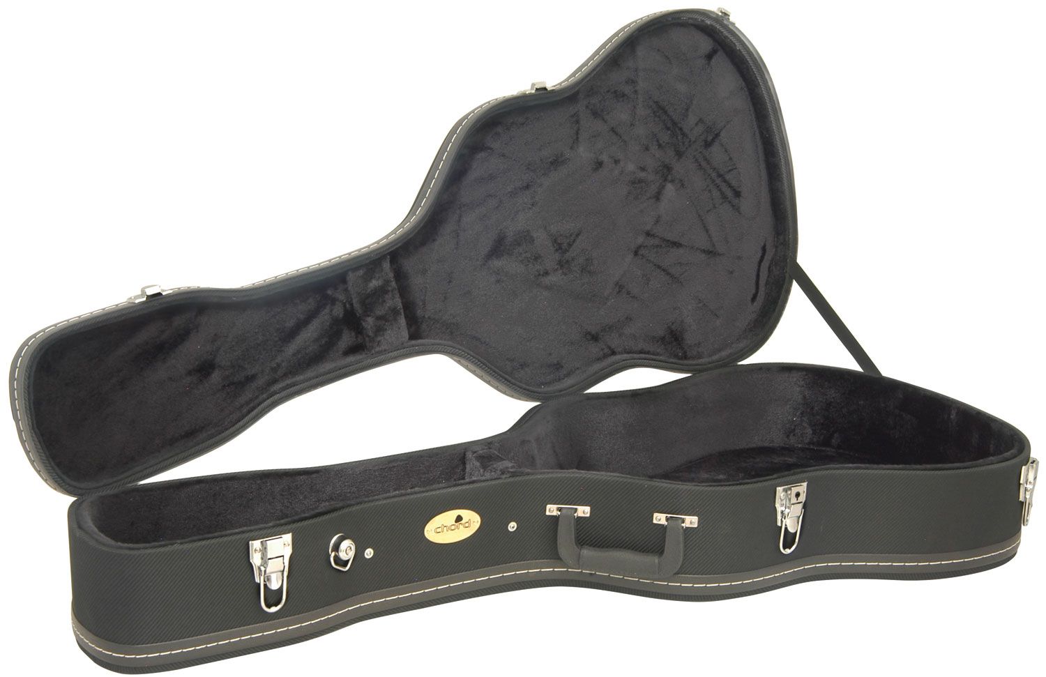 Chord Twc-1b Tweed Style Guitar Case Black Western