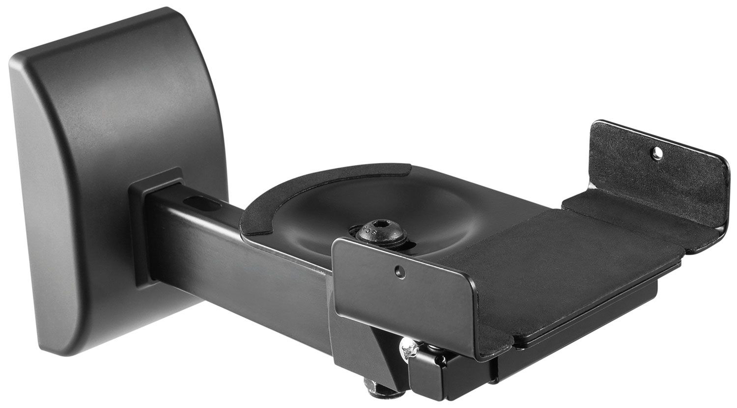 Universal Side Clamping Bookshelf/Studio Monitor Wall Mount, Speaker Bracket