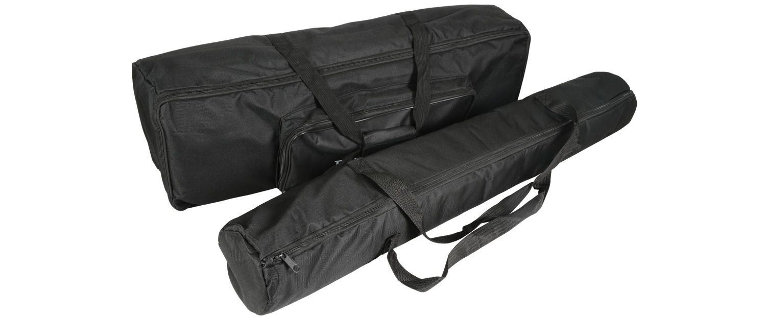 Qtx Pb1214-bags Carry Bag Set For Par Bar & Stand