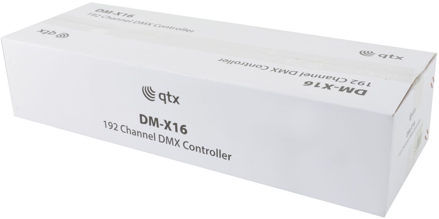 Qtx Dm-x16 192 Channel Dmx Controller