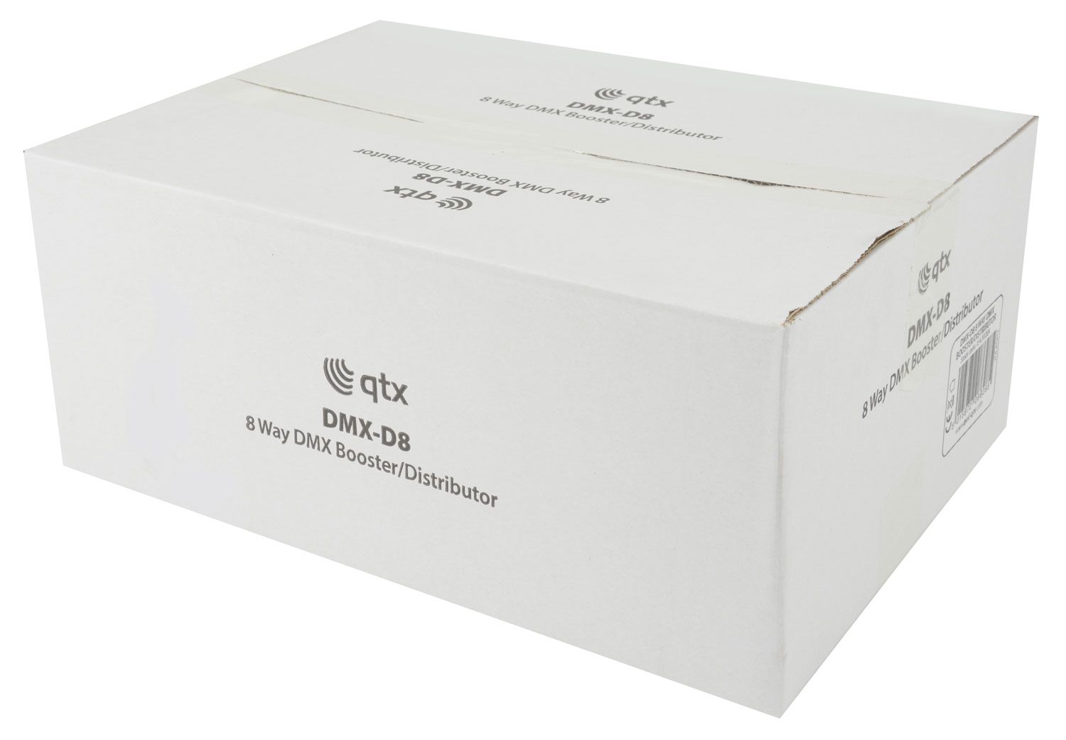 Qtx Dmx-d8 - 8 Way Dmx Booster/distributor