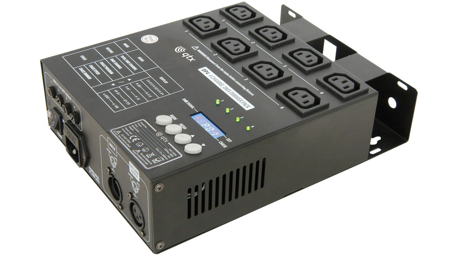 Qtx Dp4 4 Channel Dmx Dimmer Pack