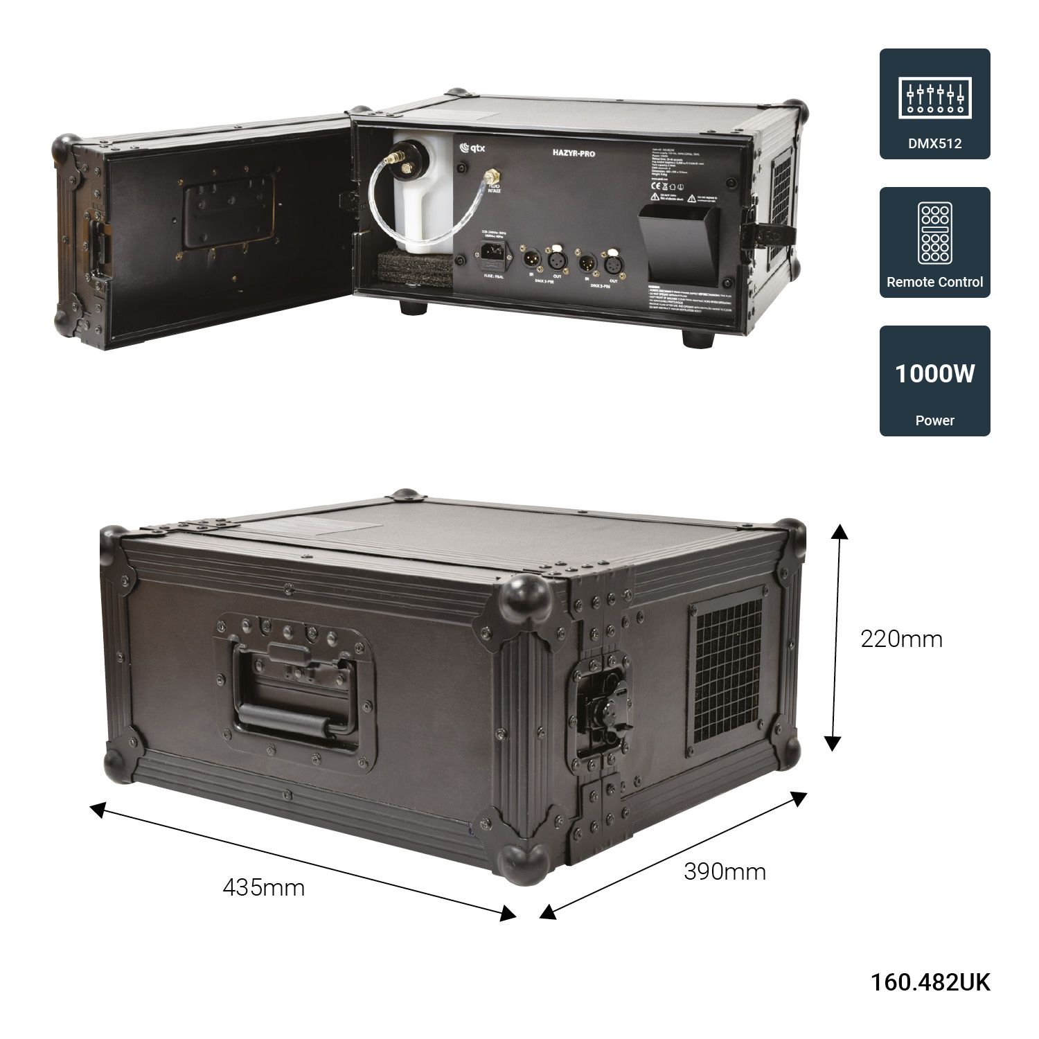 Qtx Hazyr-pro Haze Generator 1000w