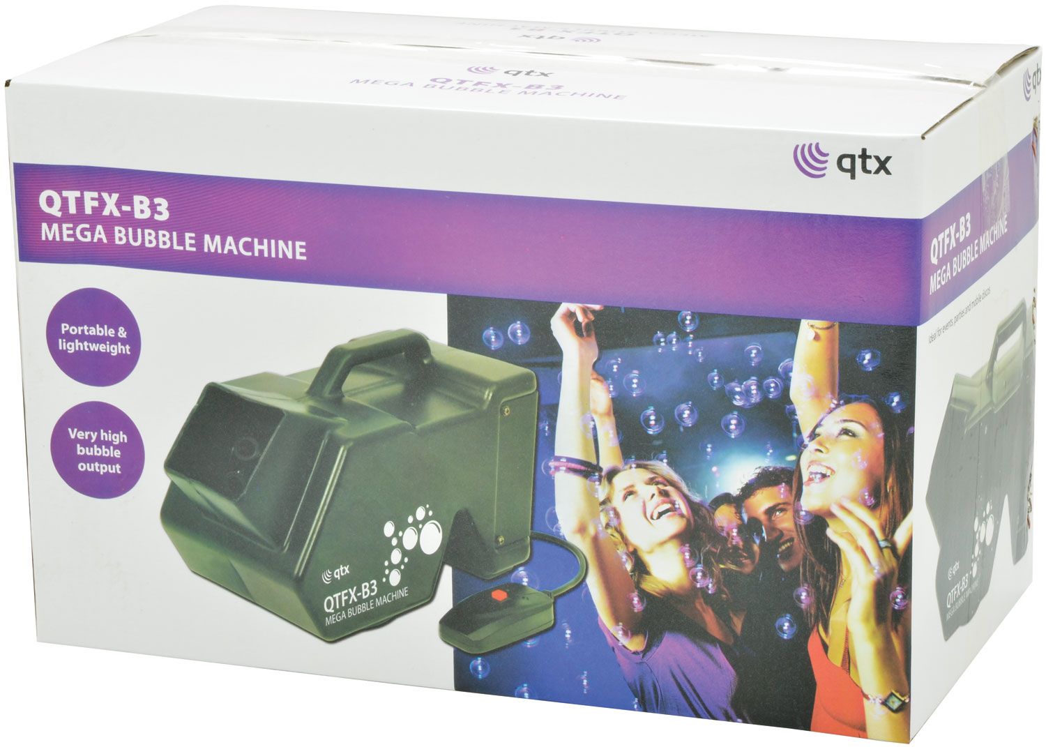 Qtx Qtfx-b3, Bubble Machine