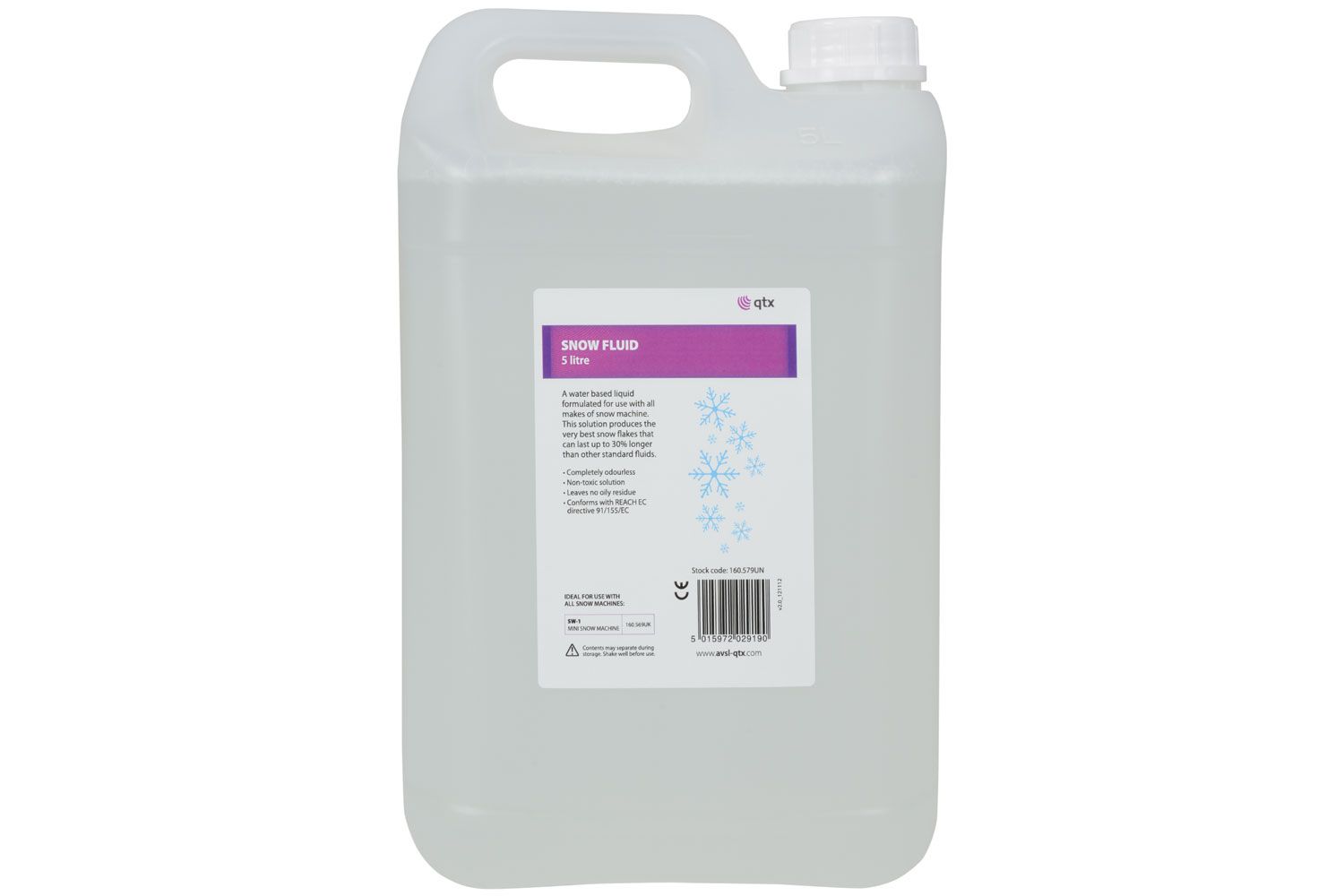 Qtx Snow-5l Snow Fluid 5l