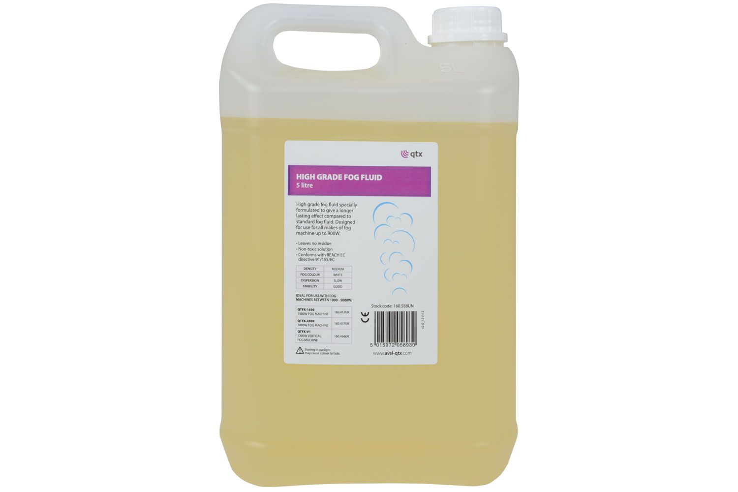 Qtx Fog Fluid High Grade Orange 5l