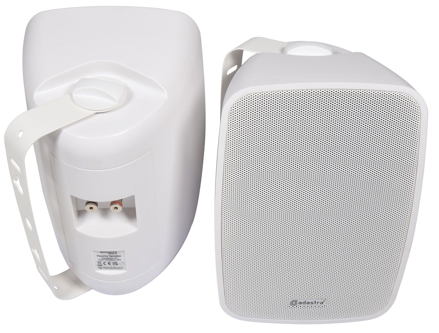 Adastra Bg5a-w Bg5a Active Stereo Speaker Set - White