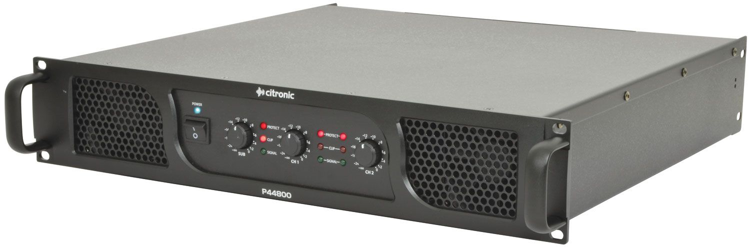 Citronic P44800 PA Amplifier 2 X 400w + 800w Sub