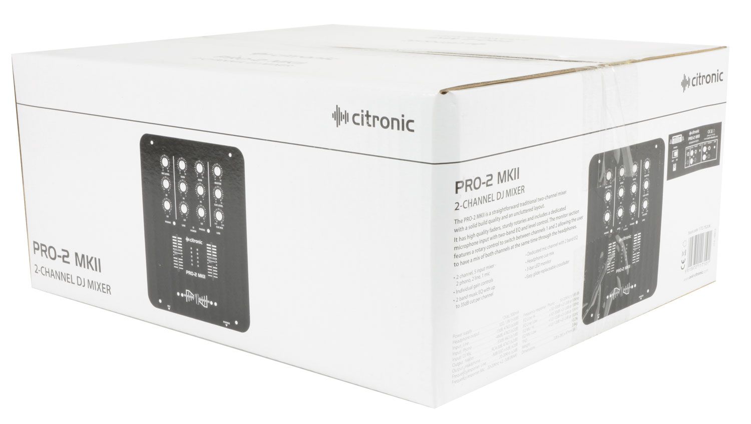 Citronic Pro-2 Mkii Dj Mixer 2-channel